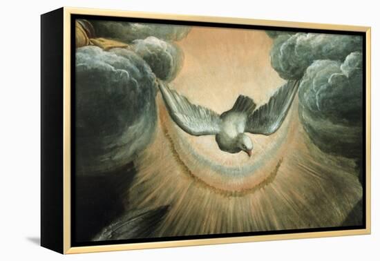 The Annunciation (Dove Detail)-Garofalo-Framed Premier Image Canvas