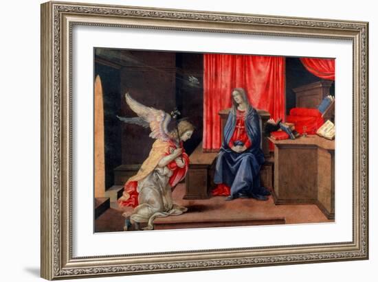 The Annunciation, Early 1490S-Filippino Lippi-Framed Giclee Print