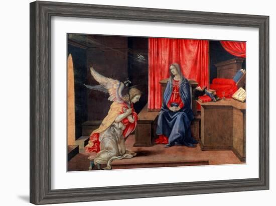 The Annunciation, Early 1490S-Filippino Lippi-Framed Giclee Print