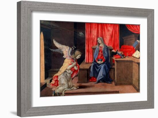 The Annunciation, Early 1490S-Filippino Lippi-Framed Giclee Print