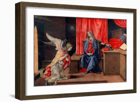 The Annunciation, Early 1490S-Filippino Lippi-Framed Giclee Print