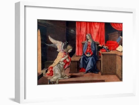The Annunciation, Early 1490S-Filippino Lippi-Framed Giclee Print