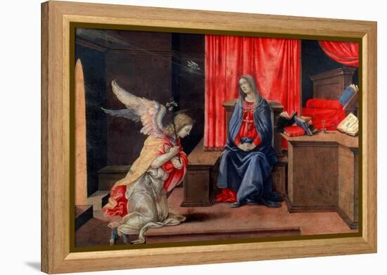 The Annunciation, Early 1490S-Filippino Lippi-Framed Premier Image Canvas