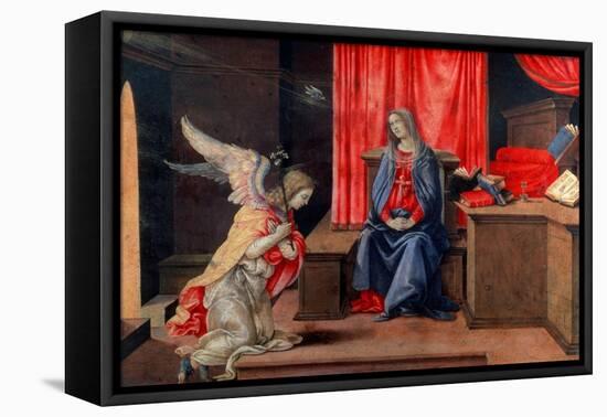 The Annunciation, Early 1490S-Filippino Lippi-Framed Premier Image Canvas