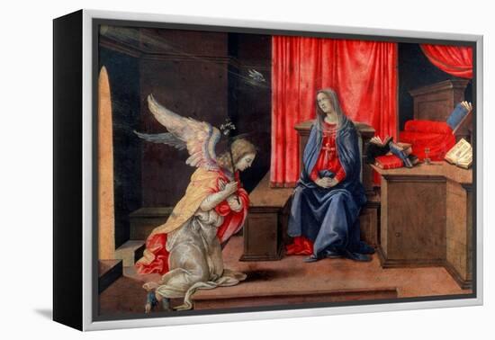 The Annunciation, Early 1490S-Filippino Lippi-Framed Premier Image Canvas