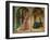 The Annunciation. Fresco in the former dormitory of the Dominican monastery San Marco, Florence.-null-Framed Giclee Print