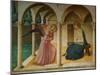The Annunciation. Fresco in the former dormitory of the Dominican monastery San Marco, Florence.-null-Mounted Giclee Print