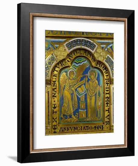 The Annunciation, from the Verdun Altar-Nicholas of Verdun-Framed Giclee Print