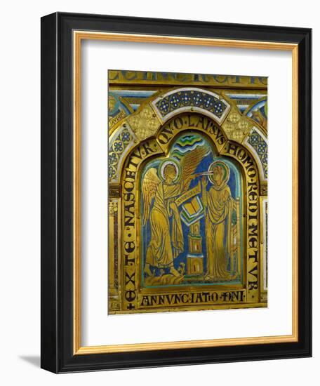 The Annunciation, from the Verdun Altar-Nicholas of Verdun-Framed Giclee Print