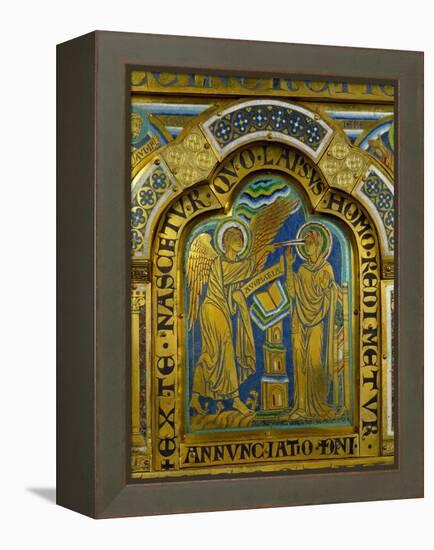 The Annunciation, from the Verdun Altar-Nicholas of Verdun-Framed Premier Image Canvas