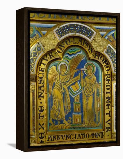 The Annunciation, from the Verdun Altar-Nicholas of Verdun-Framed Premier Image Canvas