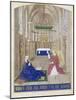 The Annunciation (Hours of Étienne Chevalie)-Jean Fouquet-Mounted Giclee Print