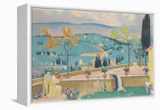 The Annunciation in Fiesole, 1928-Maurice Denis-Framed Premier Image Canvas