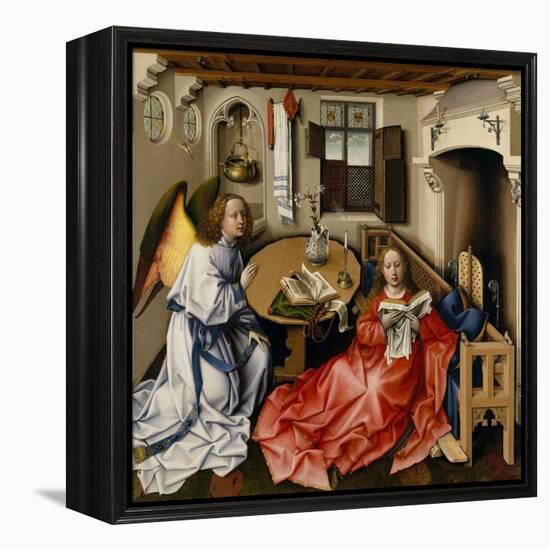 The Annunciation (Mérode Altarpiec), Ca 1428-1432-Robert Campin-Framed Premier Image Canvas