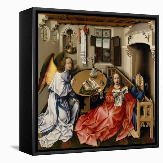 The Annunciation (Mérode Altarpiec), Ca 1428-1432-Robert Campin-Framed Premier Image Canvas