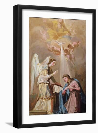 The Annunciation (Oil)-Francisco de Goya-Framed Giclee Print