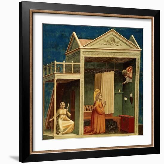 The Annunciation to Saint Anne, 1303-1310-Giotto di Bondone-Framed Giclee Print