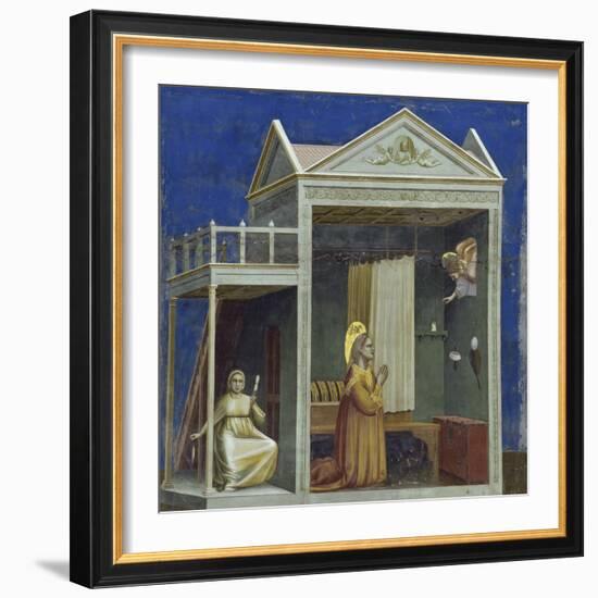 The Annunciation to St. Anne-Giotto di Bondone-Framed Giclee Print