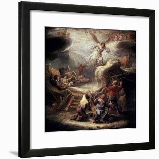 The Annunciation to the Shepherds, 17th Century-Benjamin Gerritz Cuyp-Framed Giclee Print