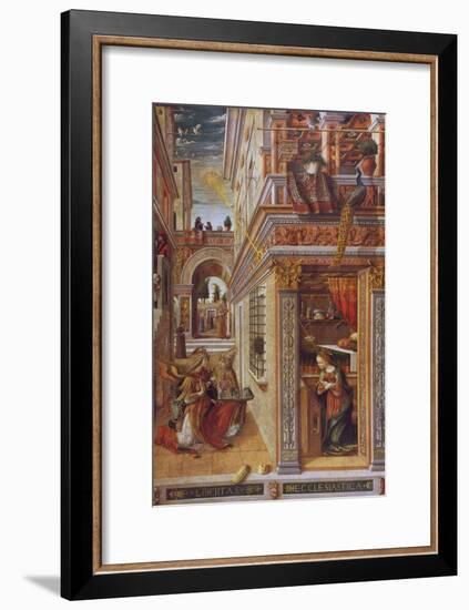 The Annunciation with St. Emidius, 1486-Carlo Crivelli-Framed Giclee Print