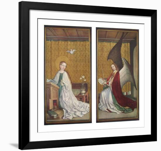 The Annunciation-Stephan Lochner-Framed Collectable Print