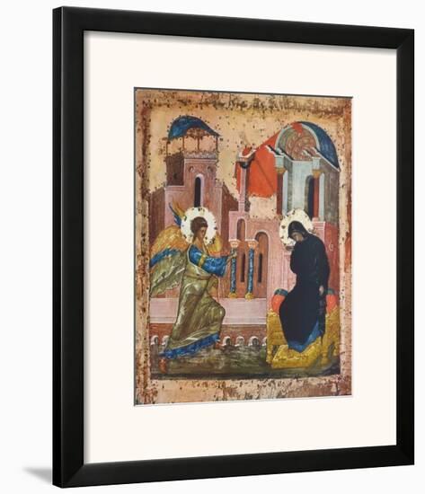 The Annunciation-null-Framed Art Print