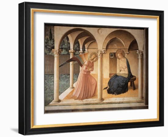 The Annunciation-Beato Angelico-Framed Giclee Print