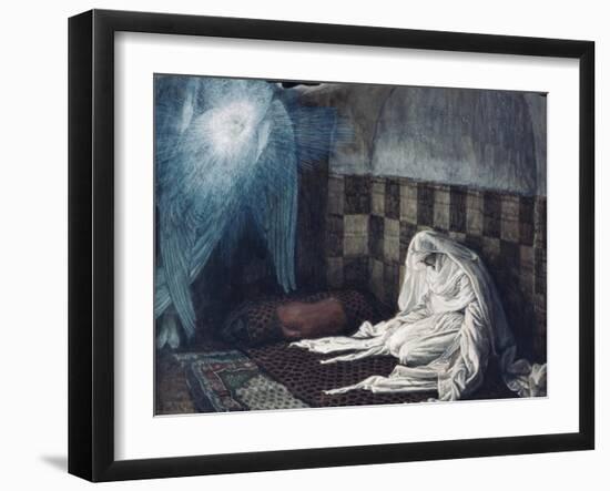 The Annunciation-James Tissot-Framed Giclee Print