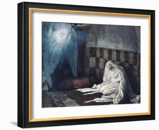 The Annunciation-James Tissot-Framed Giclee Print