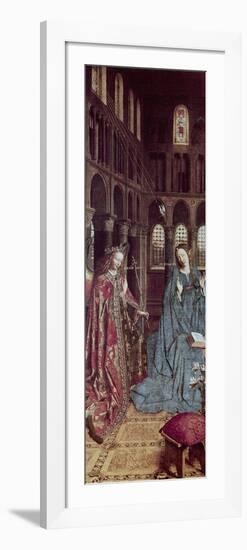 The Annunciation-Jan van Eyck-Framed Giclee Print