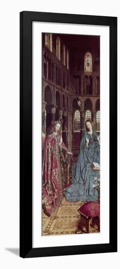 The Annunciation-Jan van Eyck-Framed Giclee Print