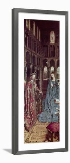 The Annunciation-Jan van Eyck-Framed Giclee Print