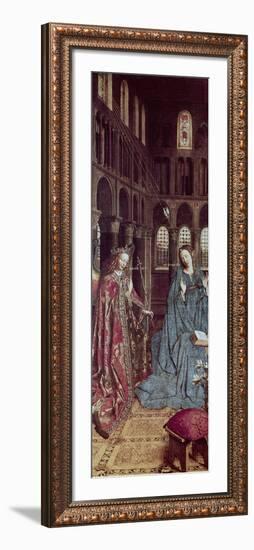 The Annunciation-Jan van Eyck-Framed Giclee Print