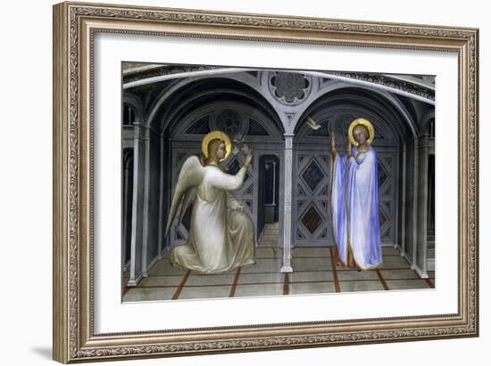 The Annunciation-Giusto De' Menabuoi-Framed Giclee Print