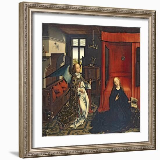 The Annunciation-Rogier van der Weyden-Framed Giclee Print