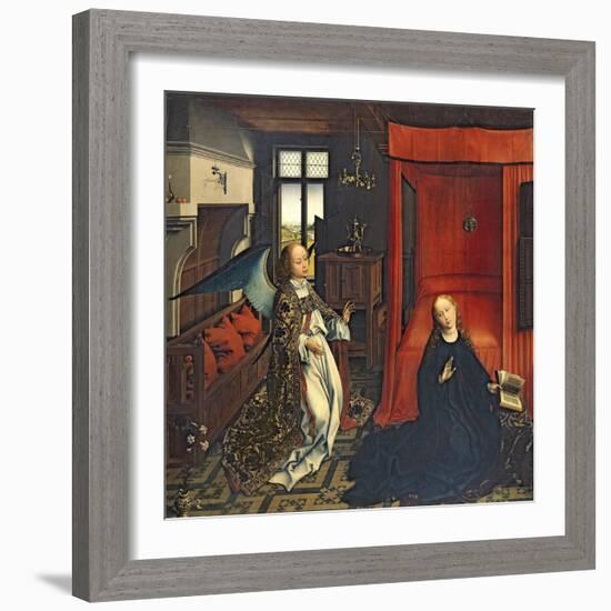 The Annunciation-Rogier van der Weyden-Framed Giclee Print