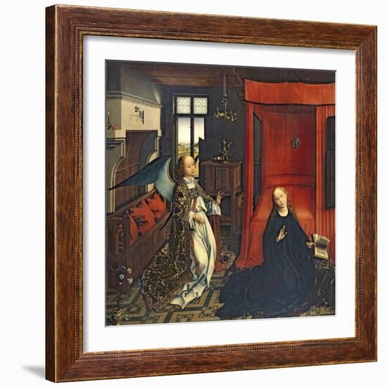 The Annunciation-Rogier van der Weyden-Framed Giclee Print