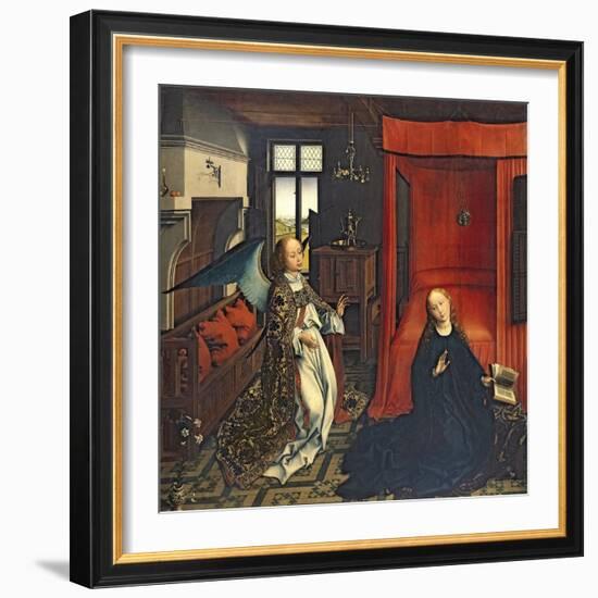 The Annunciation-Rogier van der Weyden-Framed Giclee Print