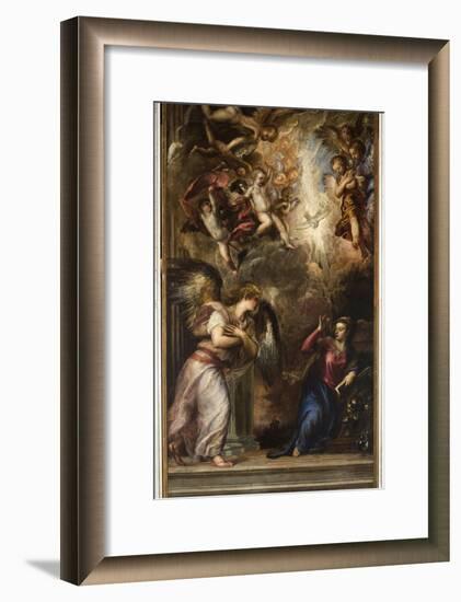 The Annunciation-Titian (Tiziano Vecelli)-Framed Giclee Print