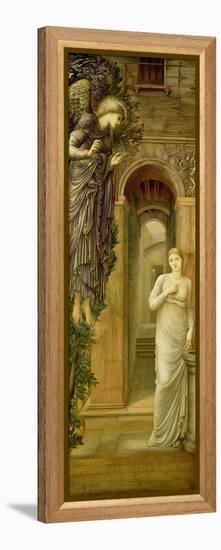 The Annunciation-Edward Burne-Jones-Framed Premier Image Canvas