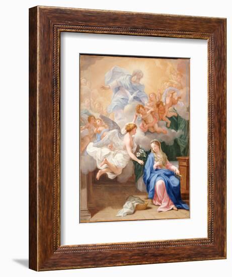 The Annunciation-Giovanni Odazzi-Framed Giclee Print