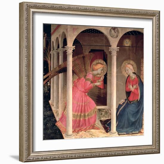 The Annunciation-Fra Angelico-Framed Giclee Print