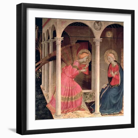 The Annunciation-Fra Angelico-Framed Giclee Print