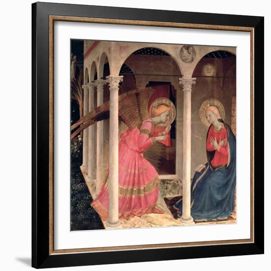 The Annunciation-Fra Angelico-Framed Giclee Print