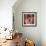 The Annunciation-Fra Angelico-Framed Giclee Print displayed on a wall