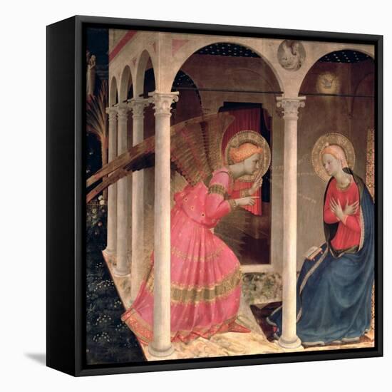 The Annunciation-Fra Angelico-Framed Premier Image Canvas