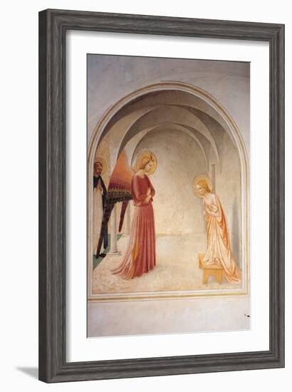 The Annunciation-Fra Angelico-Framed Giclee Print