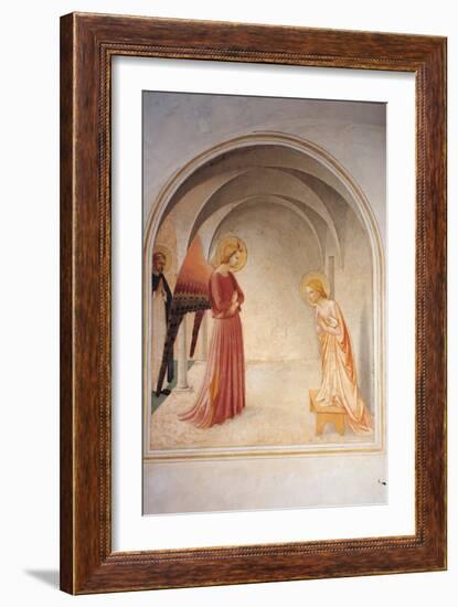 The Annunciation-Fra Angelico-Framed Giclee Print