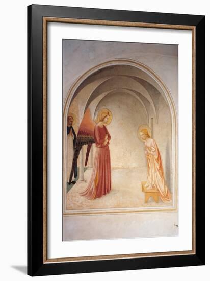 The Annunciation-Fra Angelico-Framed Giclee Print