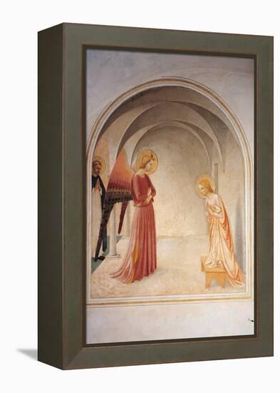 The Annunciation-Fra Angelico-Framed Premier Image Canvas